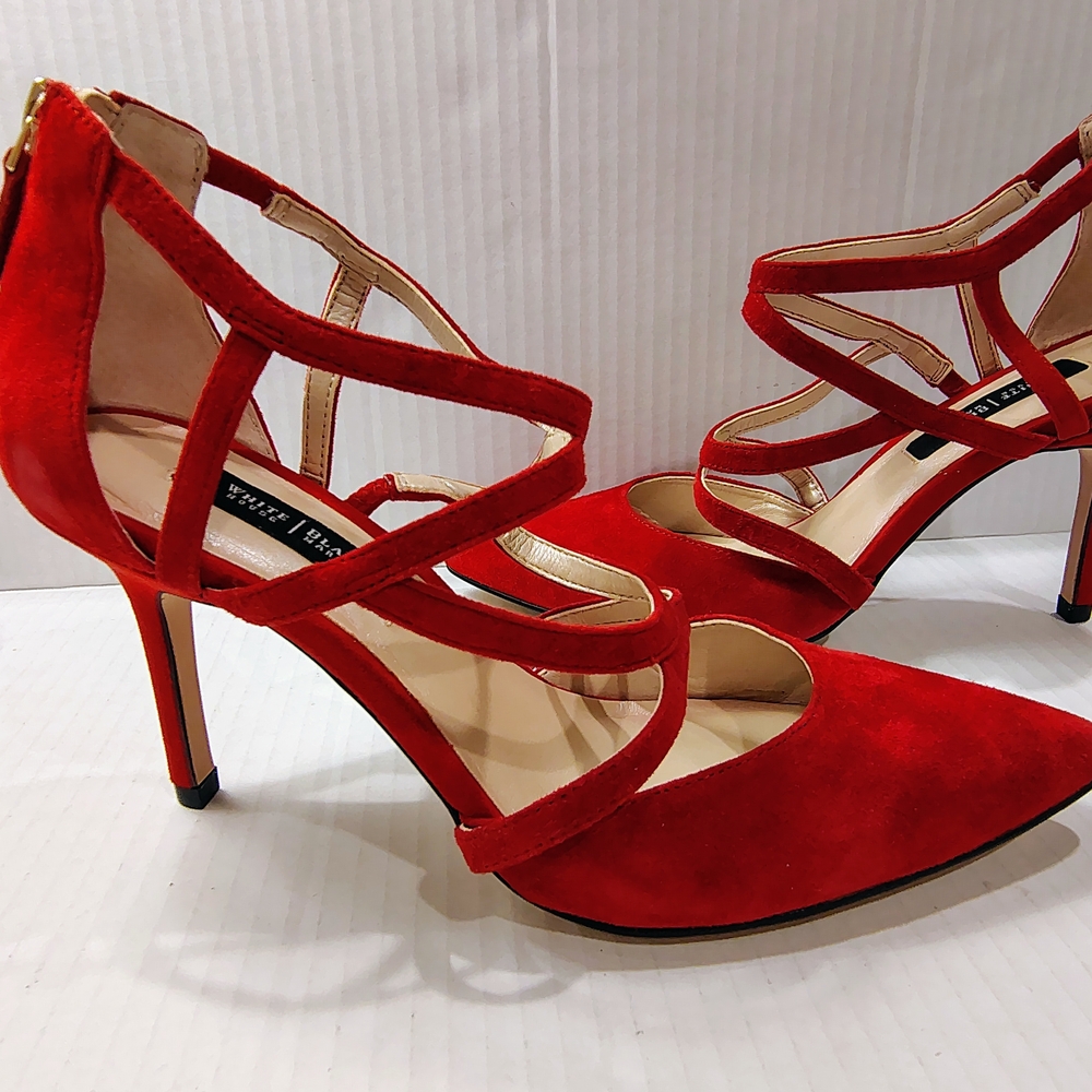 WBHM Elegant Red Stiletto Heels